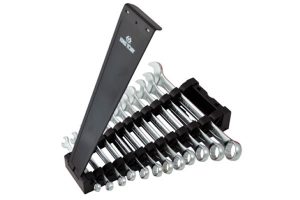 Jogo de chave combinada plana slim com 12 peças - 01
